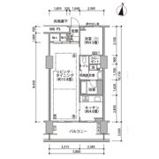 東雲キャナルコートCODAN17号棟の間取り画像