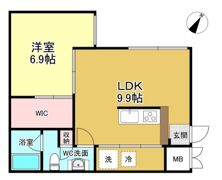 88.SANGENJAYAの間取り画像