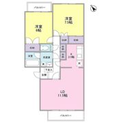 武蔵関マンション7号棟の間取り画像