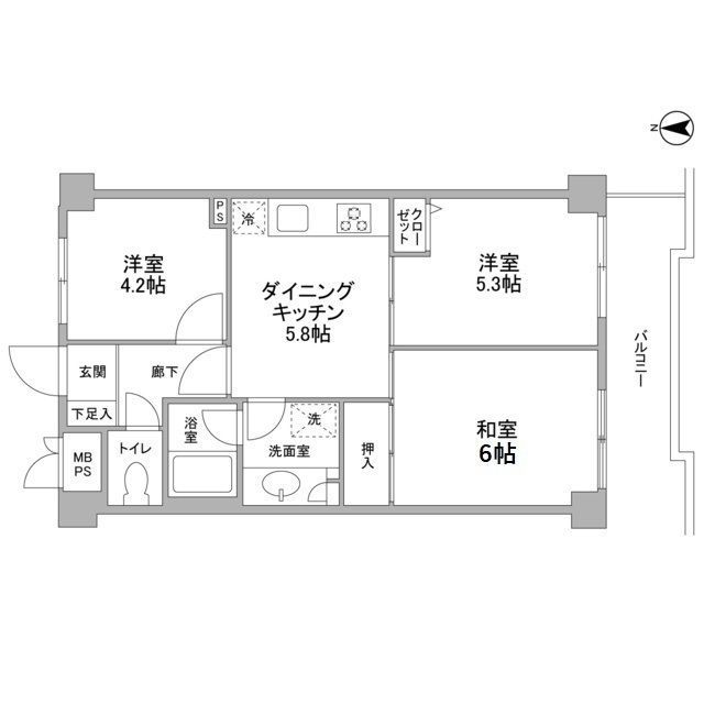 間取図