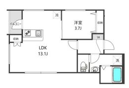 グランニール東高円寺の間取り画像
