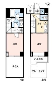 ルーブル西馬込参番館の間取り画像