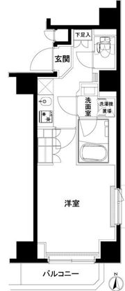 ルーブル木場の間取り画像