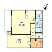 heritage八雲の間取り画像