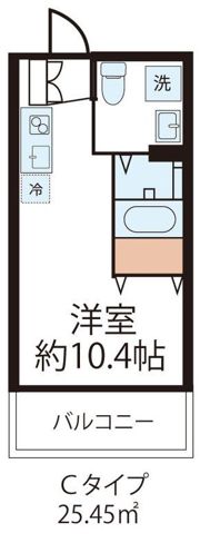 ドミール池上の間取り画像