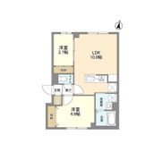 ウェルスクエア西新宿五丁目の間取り画像