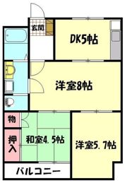 サンドミール北本の間取り画像