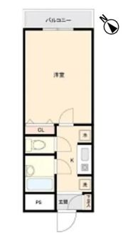 スカイコート西新宿の間取り画像
