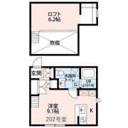 プリマ ラウレアⅢの間取り画像