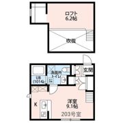 プリマ ラウレアⅢの間取り画像