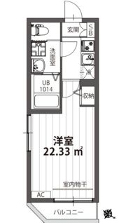 アローサル目黒の間取り画像