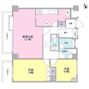 京西上目黒ガーデンの間取り画像