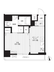 リーノ新宿若松町の間取り画像