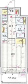エクセレントシティ中野鷺宮の間取り画像
