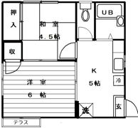 コスモハイツ（世田谷）の間取り画像