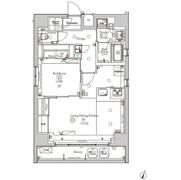 BPRレジデンス神田富山町の間取り画像