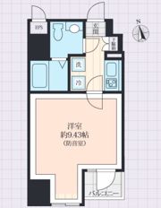 ラシクラスLAZO ginza－eastの間取り画像