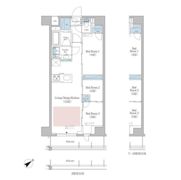 アーバネックス早稲田の間取り画像