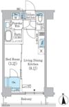 プライムブリス新宿上落合の間取り画像