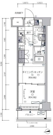 セジョリ東向島の間取り画像