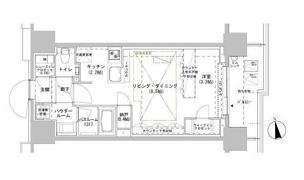 パークスフィア牛込神楽坂の間取り画像