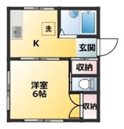 地曳ハウスの間取り画像