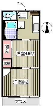 サニーコーポ行田の間取り画像
