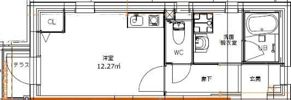 Plus door NAKANOの間取り画像