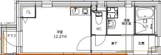 Plus door NAKANOの間取り画像