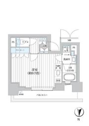 ライオンズフォーシア清澄白河の間取り画像