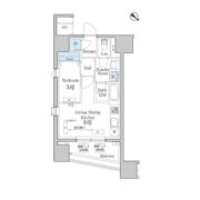 デュオフラッツ池尻大橋の間取り画像