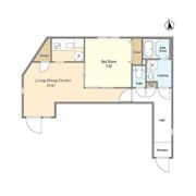 T’s garden西小山の間取り画像