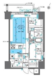 ZOOM神田の間取り画像