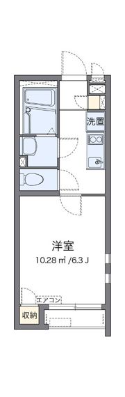 クレイノフルール高円寺の間取り画像