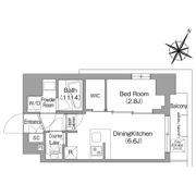 コンフォリア・リヴ新中野SOUTHの間取り画像