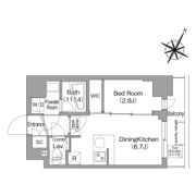 コンフォリア・リヴ新中野SOUTHの間取り画像