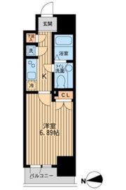 KDXレジデンス東新宿の間取り画像