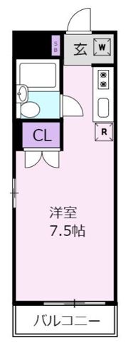 パル中川の間取り画像