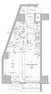 PREMIUM CUBE G 後楽園の間取り画像