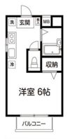 クレッシェンド経堂の間取り画像