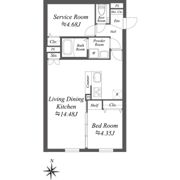 SOLASIA residence世田谷代田の間取り画像
