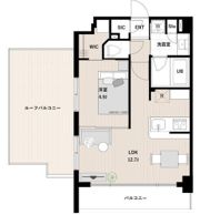 アーバンパーク清澄白河の間取り画像