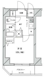 ライジングプレイス練馬関町の間取り画像