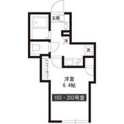 パークアレイ笹塚の間取り画像