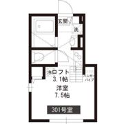 パークアレイ笹塚の間取り画像
