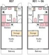 ドルチェヴィータIIの間取り画像