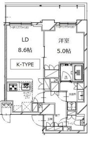S－RESIDENCE月島の間取り画像