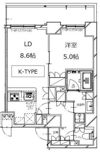 S－RESIDENCE月島の間取り画像