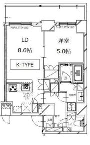 S－RESIDENCE月島の間取り画像