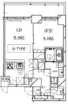 S－RESIDENCE月島の間取り画像